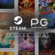PG数据统计2023年Steam游戏数量超过14000，次高为Switch