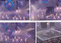 突发！香港红馆演唱会现场巨型屏幕坠落，砸倒2位舞者！
