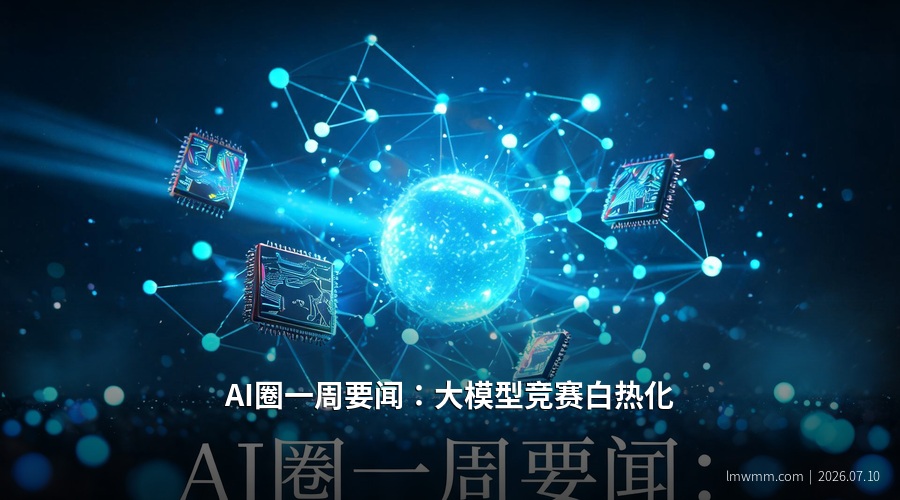 AI圈一周要闻